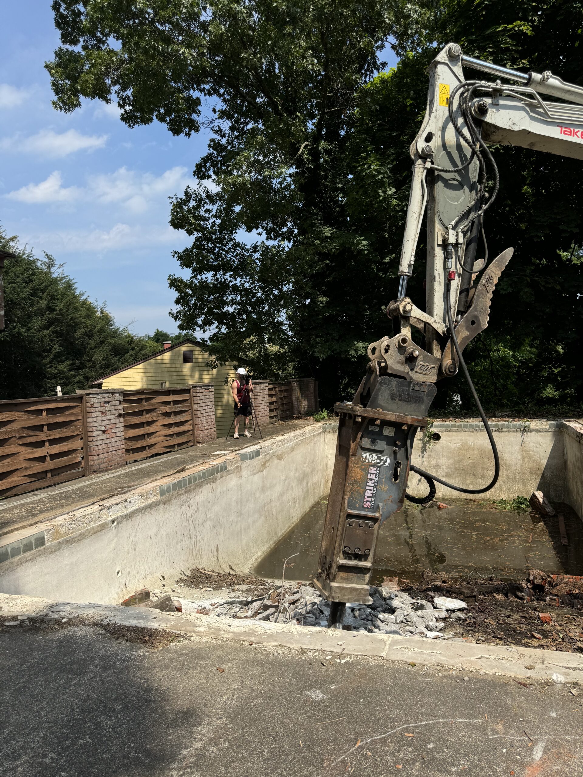 Featured image for “Concrete Swimming Pool Removal | Hamden, CT”