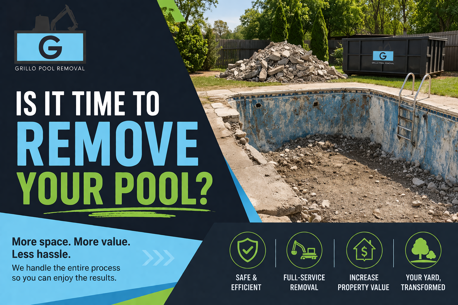 Featured image for “Is It Time to Remove Your Pool? | Spring 2026”
